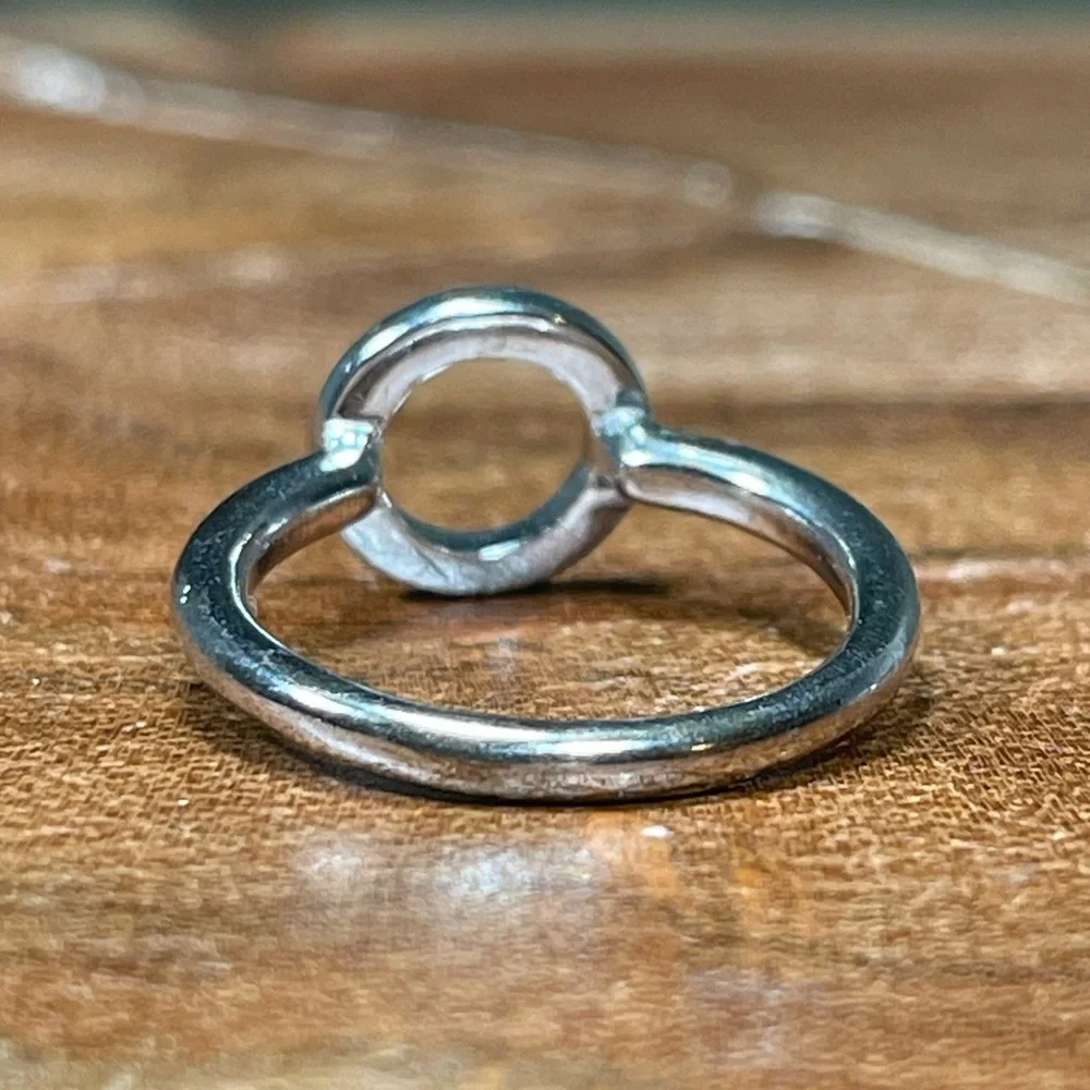 NWOT COACH OPEN CIRCLE HALO RING SET - Picture 8 of 14